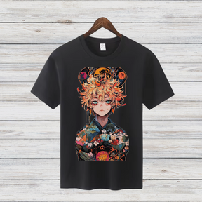 Anime Art Shirt | Stylisches Baumwollshirt | Winter Fashion für Fans | Japanisches Design T-Shirt