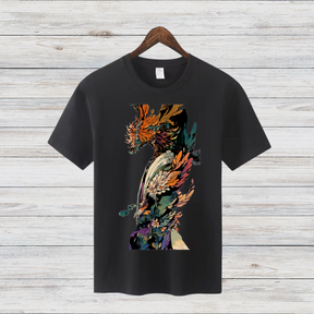 Mystischer Drachenkrieger | Fantasy T-Shirt | Episches Drachen-Motiv | Stilvolles Shirt für Fantasy-Fans