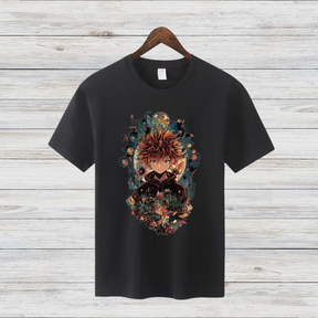 Episches Anime Shirt | Stylisches Manga T-Shirt | Geschenk für Anime-Fans | Baumwollshirt für den Winter