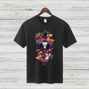 Mystisches Herbstdesign | Künstlerisches T-Shirt | Stilvolles Fantasy-Motiv | Statement Shirt für Kreative