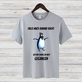 Pinguin Shirt | Lustiges Statement T-Shirt | Humorvolles Winterdesign | Perfekt für kalte Tage