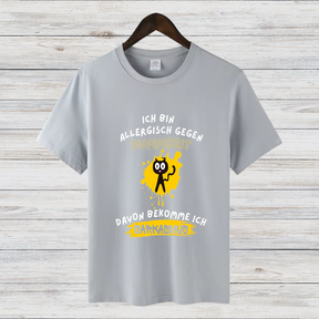 Allergisch Gegen Dummheit | Lustiges Katzen-Shirt | Statement T-Shirt mit Sarkasmus