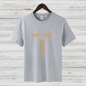 Dinkel Dörte | Lustiges Statement T-Shirt | Herbstliches Baumwoll-Shirt mit Weizen-Design