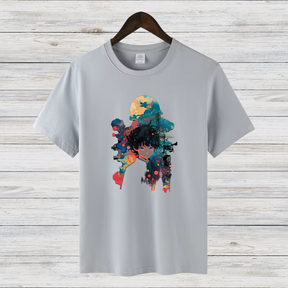 Mystisches Anime Shirt | Künstlerisches Design | Fantasievolles Grafik T-Shirt | Geschenk für Anime-Fans