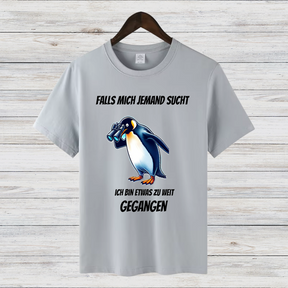 Pinguin Shirt | Lustiges Winterdesign | Humorvolles Statement Shirt | Perfekt für die kalte Jahreszeit