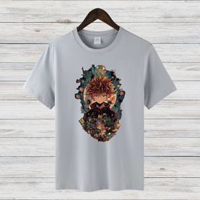 Episches Anime Shirt | Stylisches Manga T-Shirt | Geschenk für Anime-Fans | Baumwollshirt für den Winter