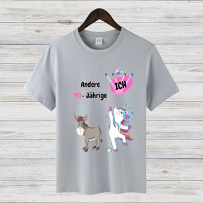 Andere 40-Jährige Und Ich | Lustiges Einhorn-Shirt | Statement für Geburtstagskinder