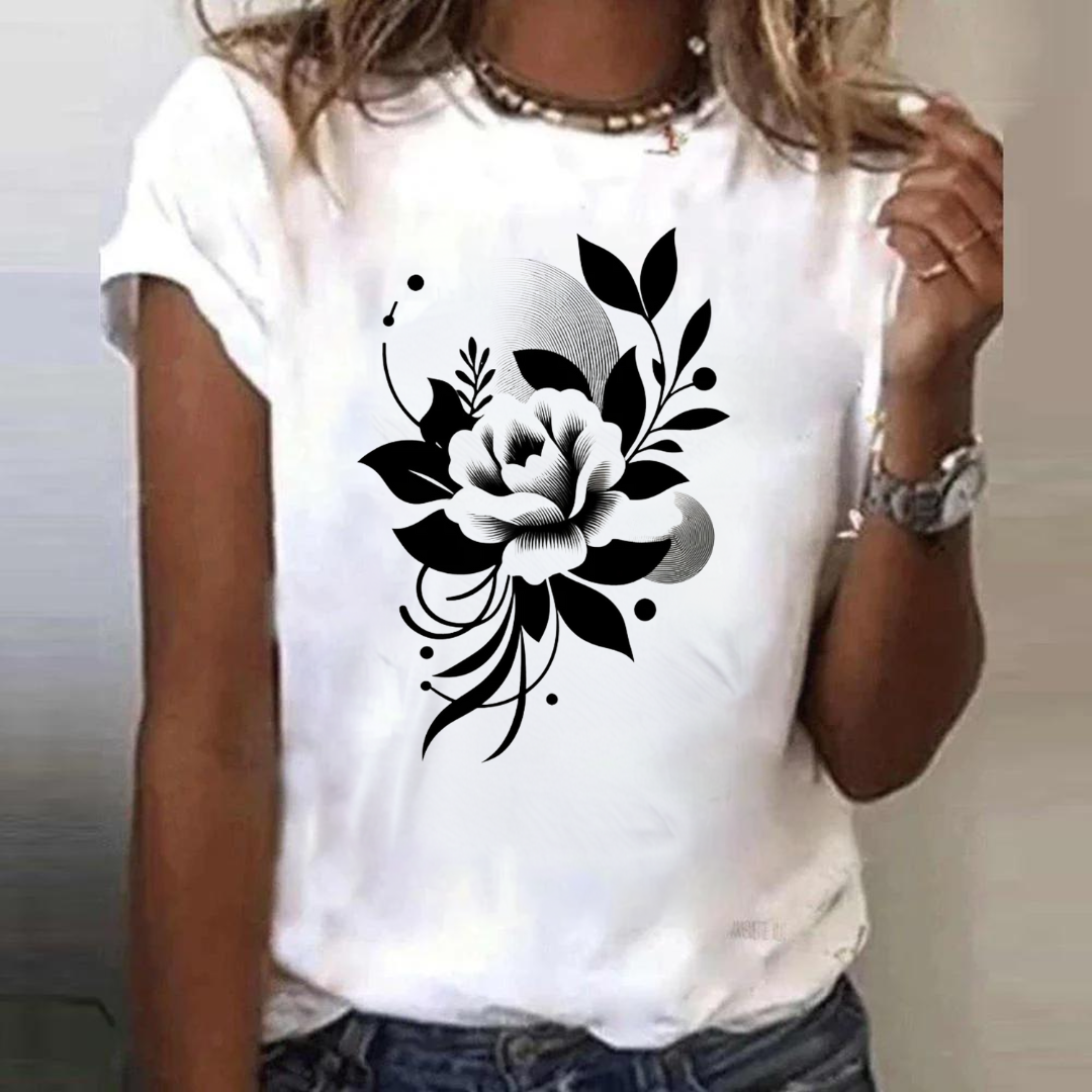 Monochrome Elegance T-Shirt