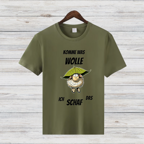 Komme was Wolle | Lustiges Schaf-Shirt | Humorvolles Winterdesign | Statement-Shirt für kalte Tage