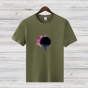 Mystisches Anime Shirt | Stilvolles Baumwollshirt | Geschenk für Anime-Fans | Künstlerisches Design-Shirt