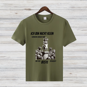 Ich bin nicht klein | Lustiges Hundemotiv Shirt | Humorvolles Statement für Chihuahua-Fans | Perfekt für den Winter
