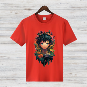 Mystisches Anime Kunst T-Shirt | Fantasy Illustration Shirt | Stilvolles Manga Design | Geschenk für Anime-Fans