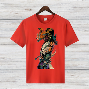 Mystischer Drachenkrieger | Fantasy T-Shirt | Episches Drachen-Motiv | Stilvolles Shirt für Fantasy-Fans