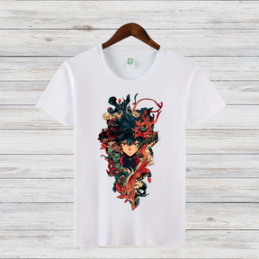 Episches Anime Shirt | Stylisches Manga Design | Perfektes Geschenk für Anime-Fans | Hochwertiges Baumwollshirt
