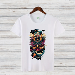 Mystischer Drachengeist | Asiatisches Kunst T-Shirt | Fantasievolles Drachen-Design | Stilvolles Statement Shirt für Wintertage
