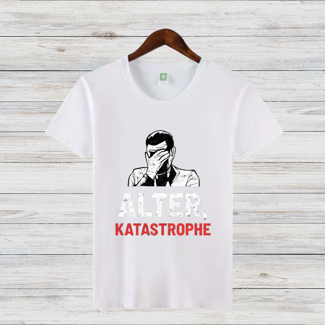 Alter, Katastrophe | Lustiges Statement Shirt | Humorvoller Hingucker | Perfekt für Alltag & Freizeit