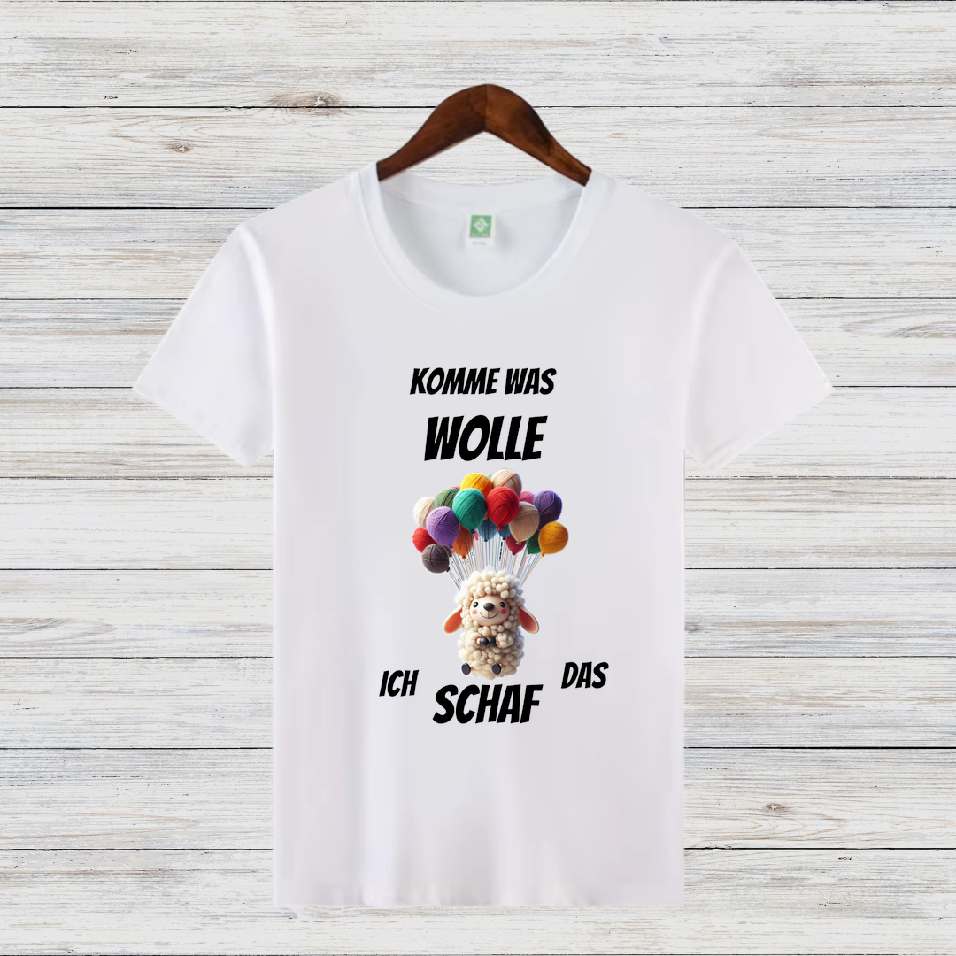 Komme was Wolle Shirt | Lustiges Statement T-Shirt | Humorvolles Design für kalte Tage | Perfekt für Strickfans