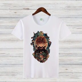 Episches Anime Shirt | Stylisches Manga T-Shirt | Geschenk für Anime-Fans | Baumwollshirt für den Winter