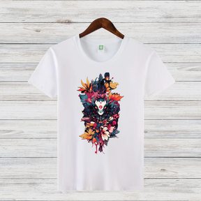 Mystisches Herbstdesign | Künstlerisches T-Shirt | Stilvolles Fantasy-Motiv | Statement Shirt für Kreative