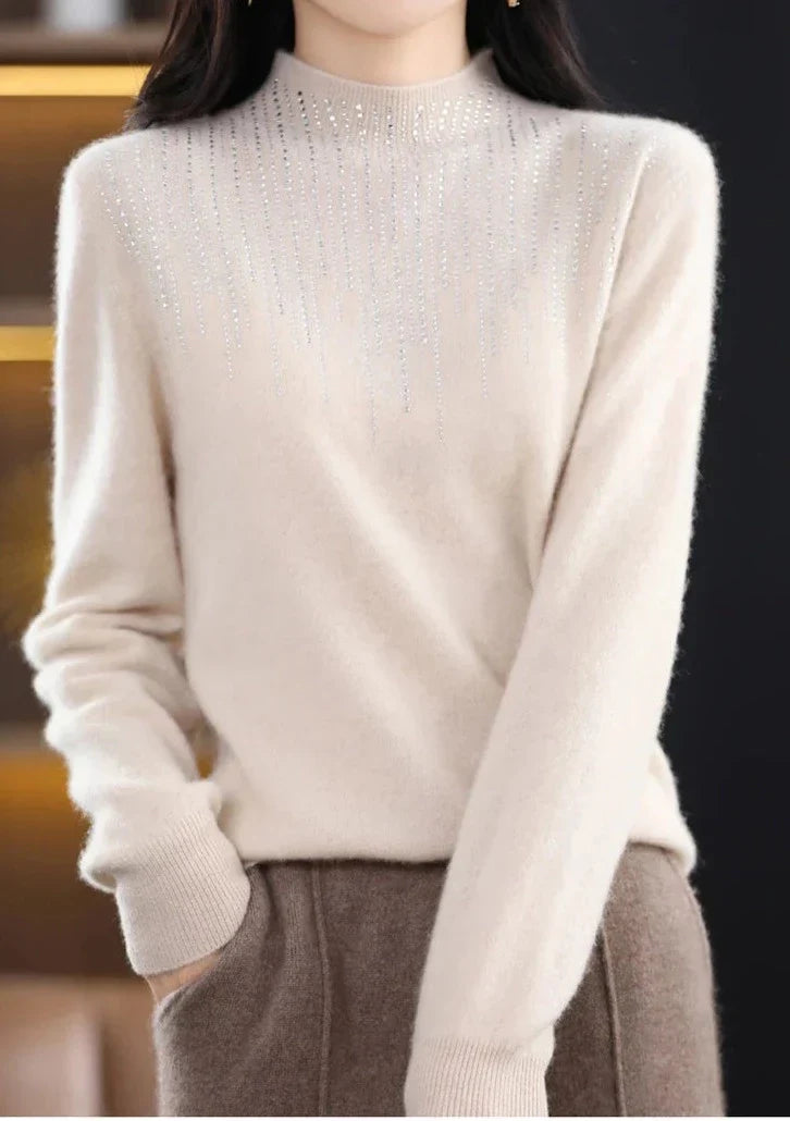 HerbstTrend® - Popular long-sleeved round-neck sweater