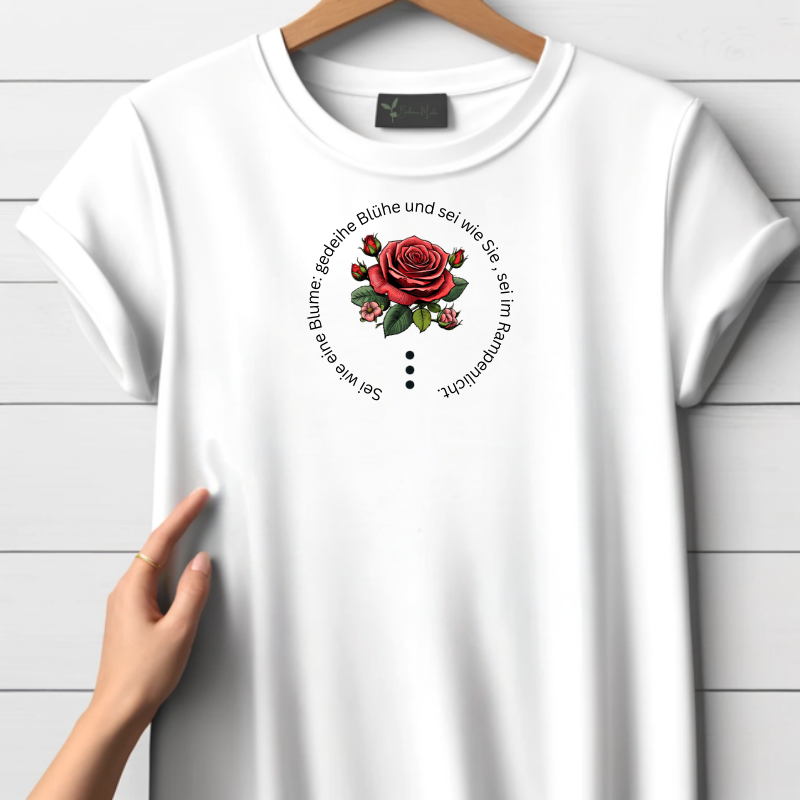 be like a flower thrive bloom and be like you are in the spotlight T-shirt