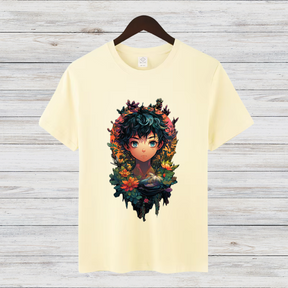 Mystisches Anime Kunst T-Shirt | Fantasy Illustration Shirt | Stilvolles Manga Design | Geschenk für Anime-Fans