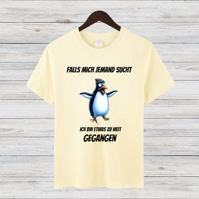 Pinguin Shirt | Lustiges Statement T-Shirt | Humorvolles Winterdesign | Perfekt für kalte Tage