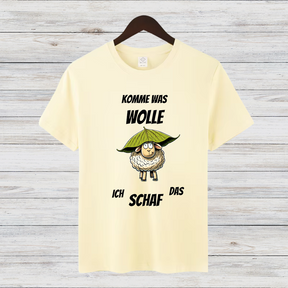 Komme was Wolle | Lustiges Schaf-Shirt | Humorvolles Winterdesign | Statement-Shirt für kalte Tage
