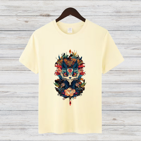 Mystischer Waldgeist | Fantasy T-Shirt | Magisches Tiermotiv | Kunstvolles Design für Naturliebhaber