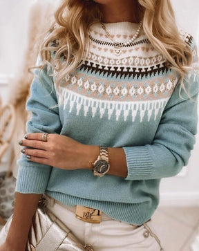 PureWear® - Vintage Inspo Norwegian Sweater