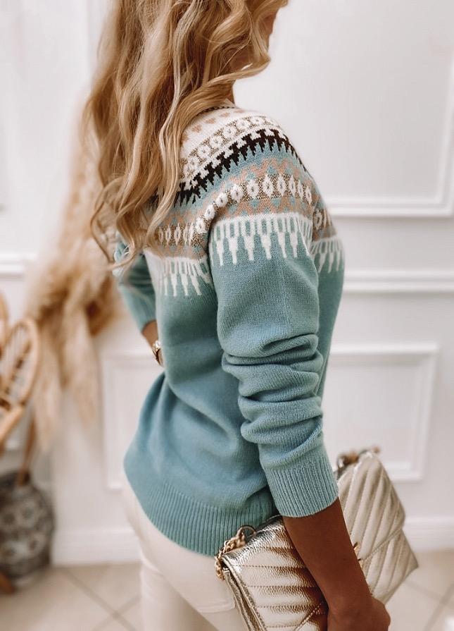 PureWear® - Vintage Inspo Norwegian Sweater