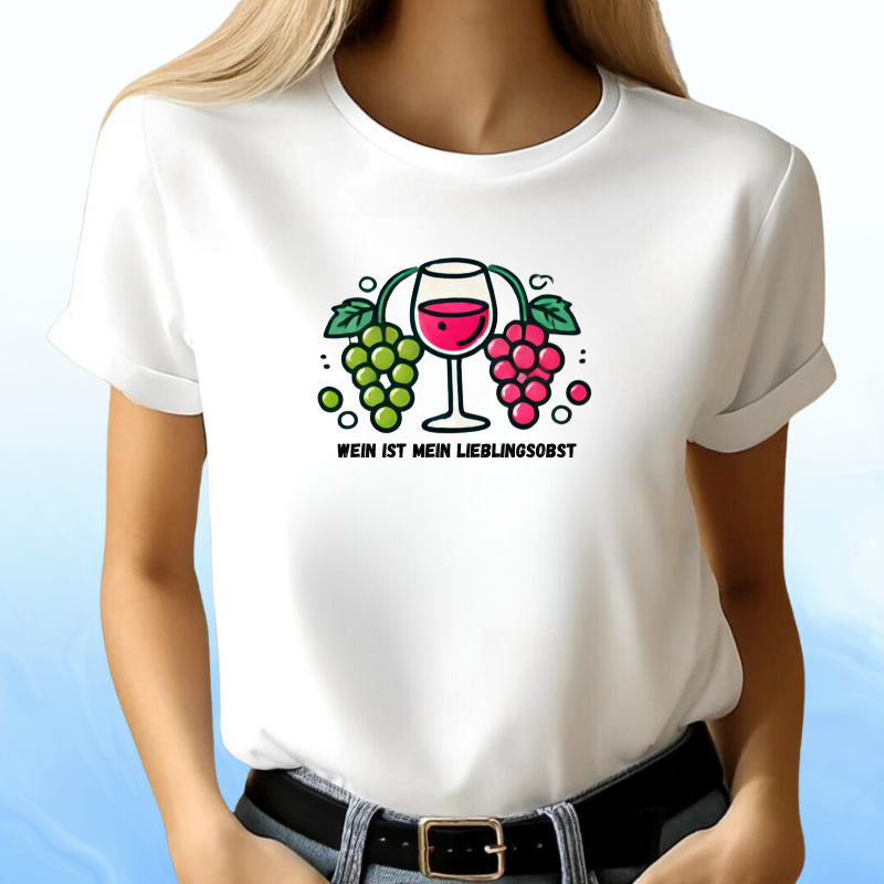 Wine is my favorite fruit T-shirt