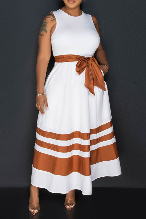 Sleeveless Elegance Maxi Dress