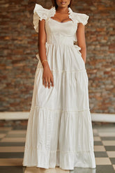 Ruffle Glamour Maxi Dress