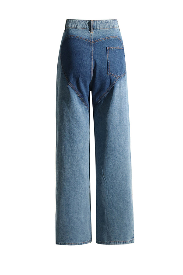 Keyhole Duo Jeans