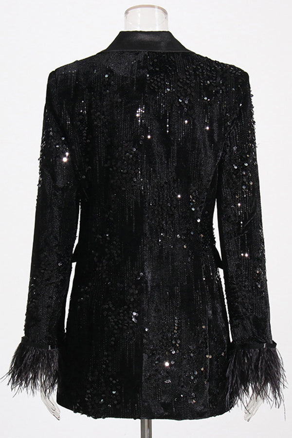 Glamorous sequin blazer