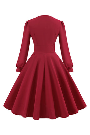 Elegant bell sleeve dream dress