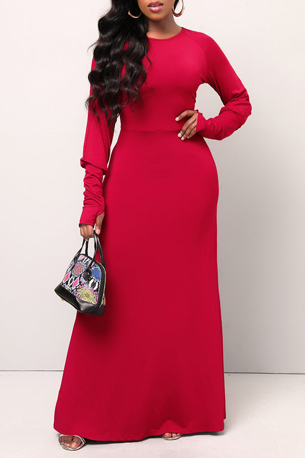 Pure elegance maxi dress