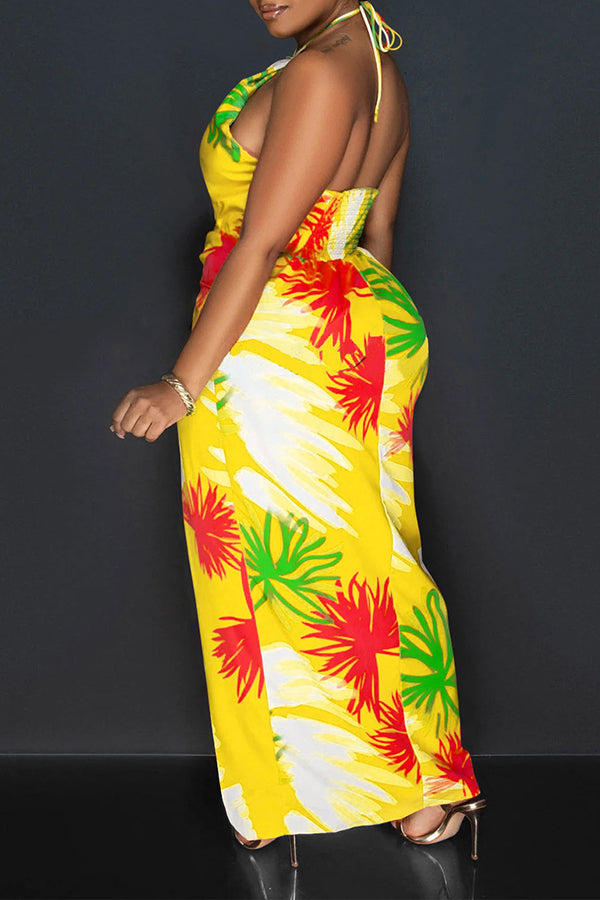 Summer breeze tropical dress