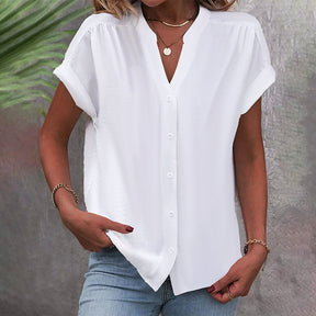 Celestial® - Comfortable plain short-sleeved top