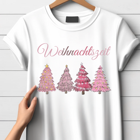 Weihnachtszeit T-Shirt | Festliches Design | Bequemer Schnitt | Perfekt für die Winterzeit