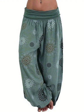 BioBlüte® - "AquaRelax Flower Pattern Light Leisure Trousers"