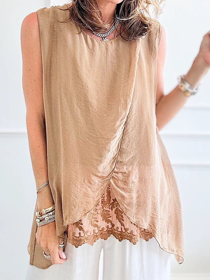 Lace dream tunic