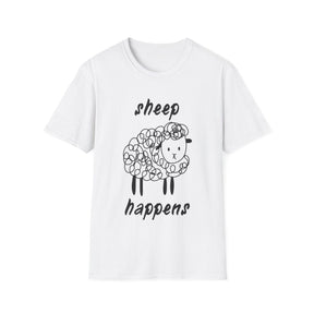 Sheep Happens | Lustiges Statement Shirt | Witziges Schaf-Design