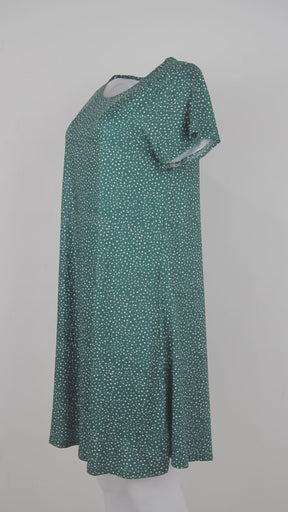 MintDots tunic swing dress