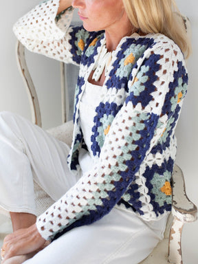 StrickSinn® - Cute long-sleeved cardigan with print